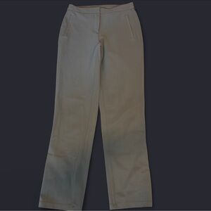 Lululemon Athletica Tan Trousers zipper pockets cropped size 2